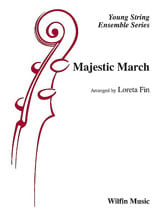 Majestic March Orchestra sheet music cover Thumbnail